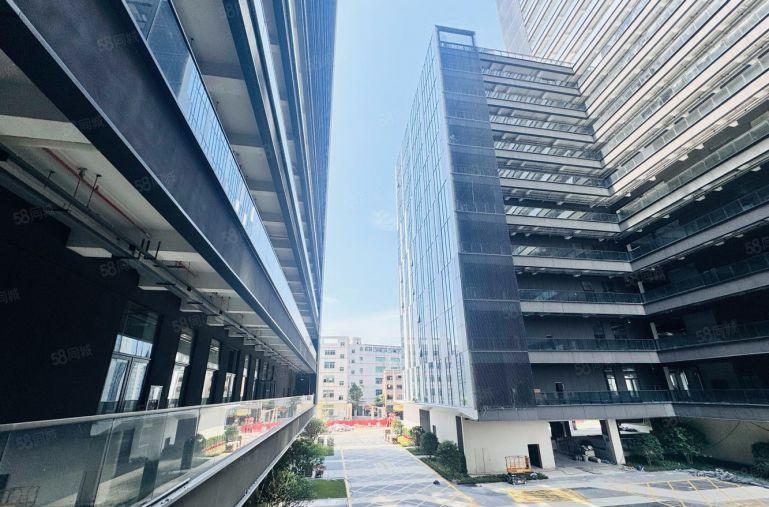 100起龙岗原房东中心城1000平精装修全新办公厂房出租分租