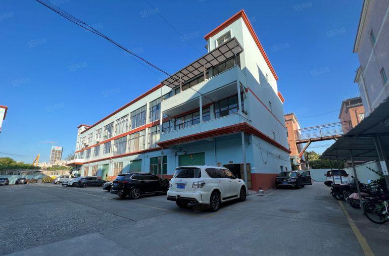 龙岗坂田地铁口原房东一楼1200平厂房出租带现成办公室地坪漆