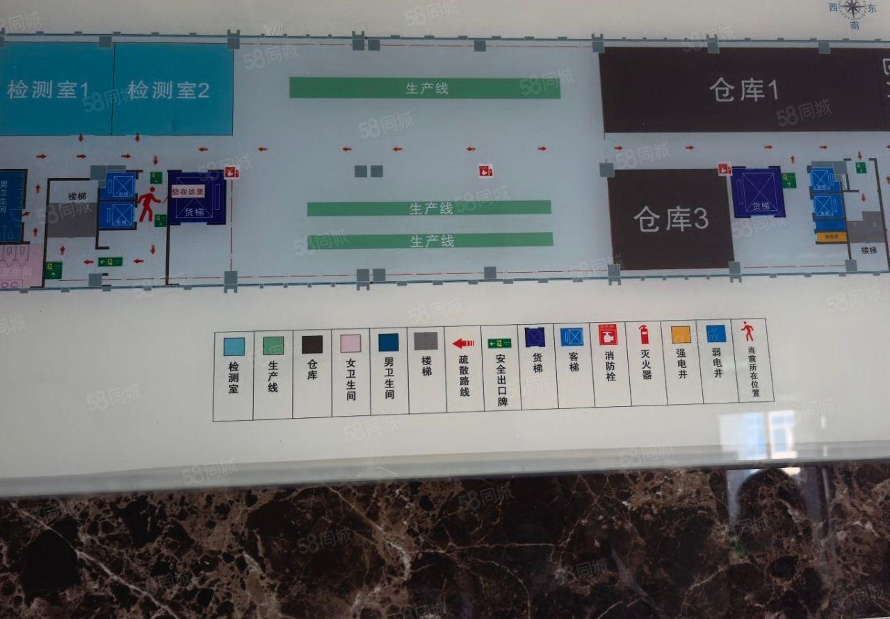 坂田岗头地铁口200至2300平红本厂房带无尘车间出租原房东