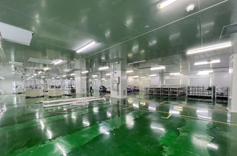 宝龙高新工业园现成无尘车间3328平方仓库出租豪华装修水电齐