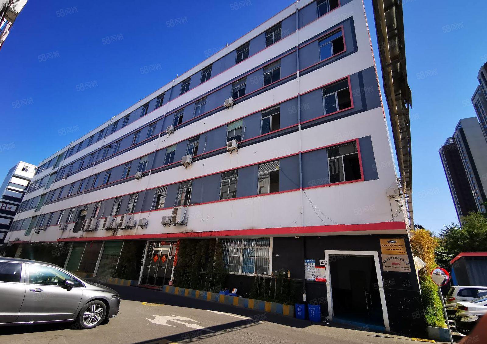 龙岗爱联高新产业园原房东楼上1200精装修厂房出租