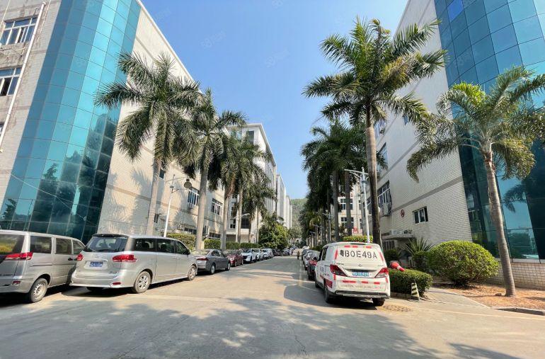 横岗原房东红本工业园区500平精装修办公室带露台 秒杀价