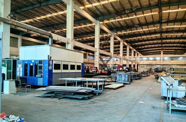 龙岗中心城五联外环高速口钢结构厂房仓库5000平方滴水9米