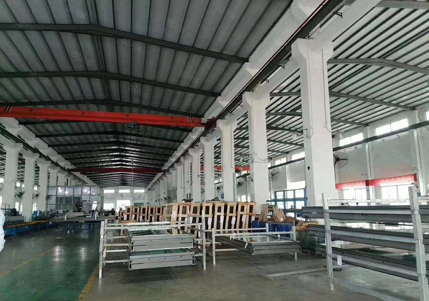 独门独院钢构厂房6000平米出租，高，空地5000平