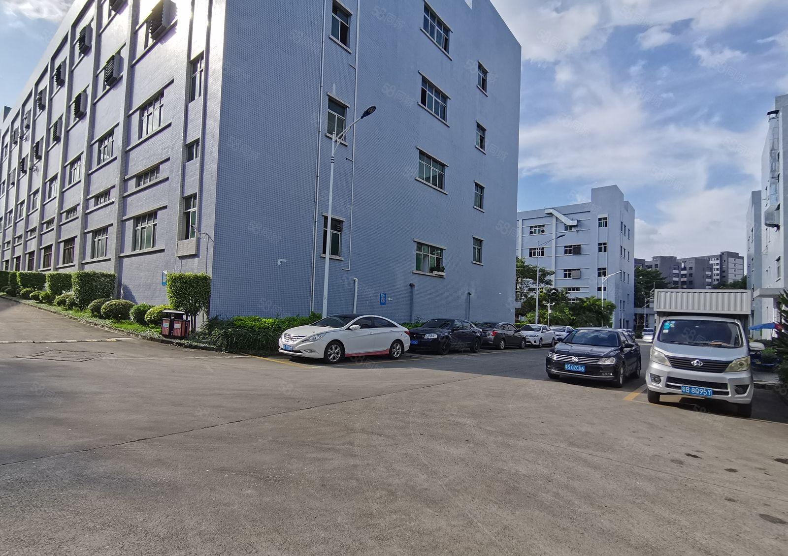 坂田华为基原房东带红本2000平厂房出租带装修可分租使用率高