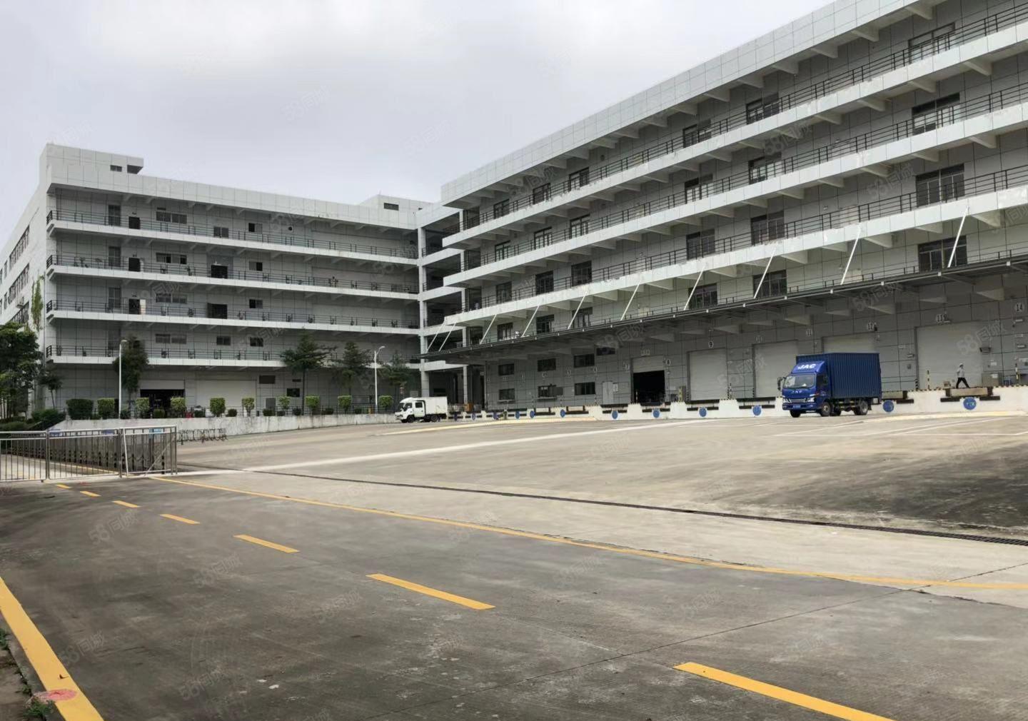 坪地六联工业园新出楼上1000平仓库厂房出租空地大带卸货平台