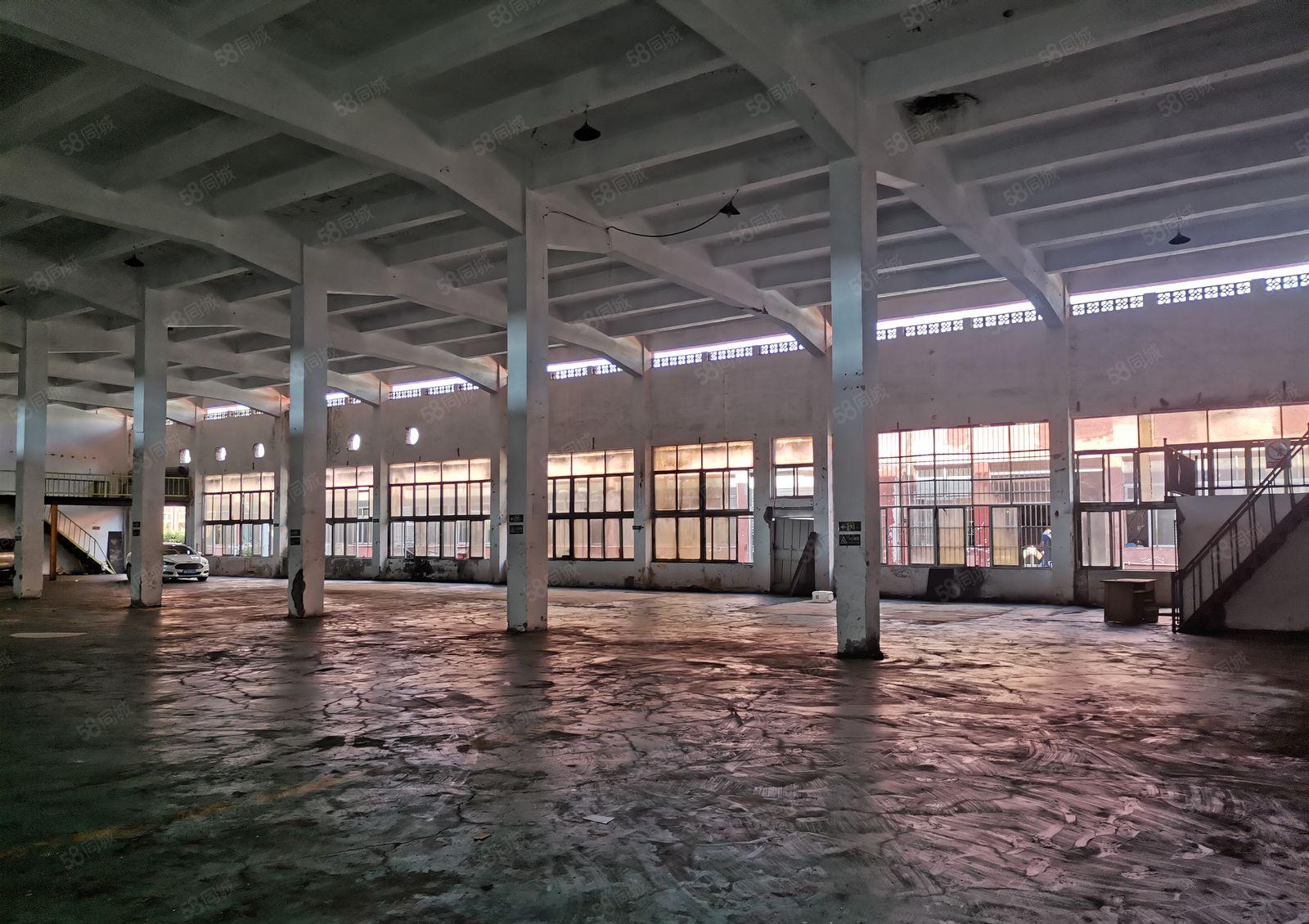 龙岗主干道边标准厂房7米高重工业厂房带装修3600平方出租！