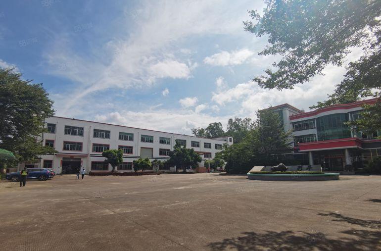 龙岗同乐红本独院厂房8000平方 空地超大合同8年可分租