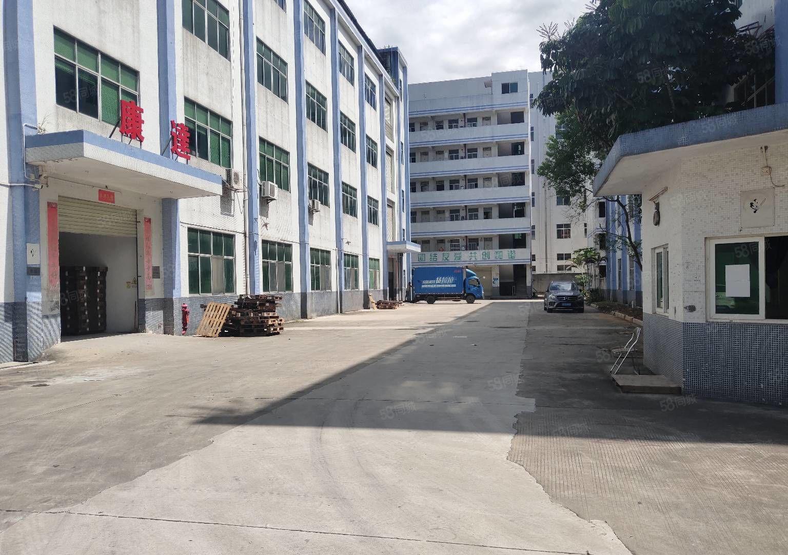 龙岗同乐新出原房东红本独院8000平带装修厂房出租可分租一楼