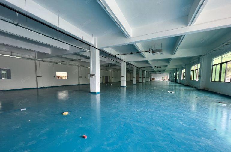 18元租龙岗同乐独门独院二楼2100平方厂房仓库出租