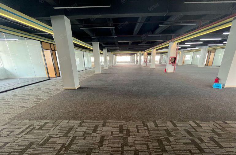 横岗整层2000平，原房东实际面积出租，带装修厂房出租