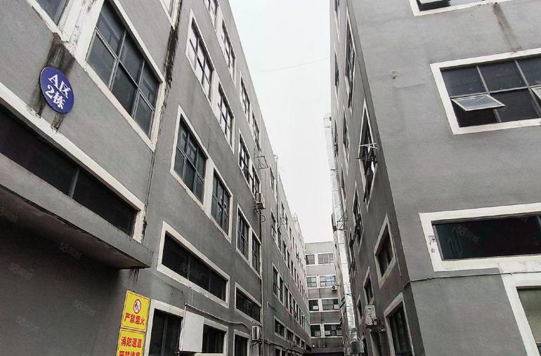 龙岗地铁口独立园区整层面积1137平   大车随意掉头进出