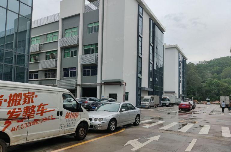 龙岗吉祥地铁口独栋楼上1000平厂房出租原房东实际面积易招工