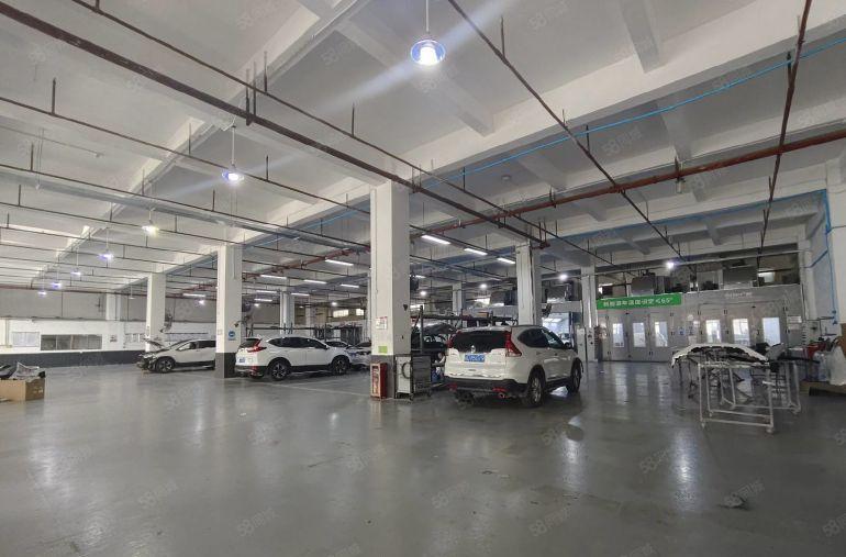 布吉2000平现成汽修厂出租带6个喷漆房，层高5.8米带环评