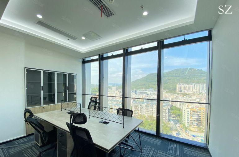 坂田天安云谷1加1格局128平精装甲级写字楼电商办公室出租