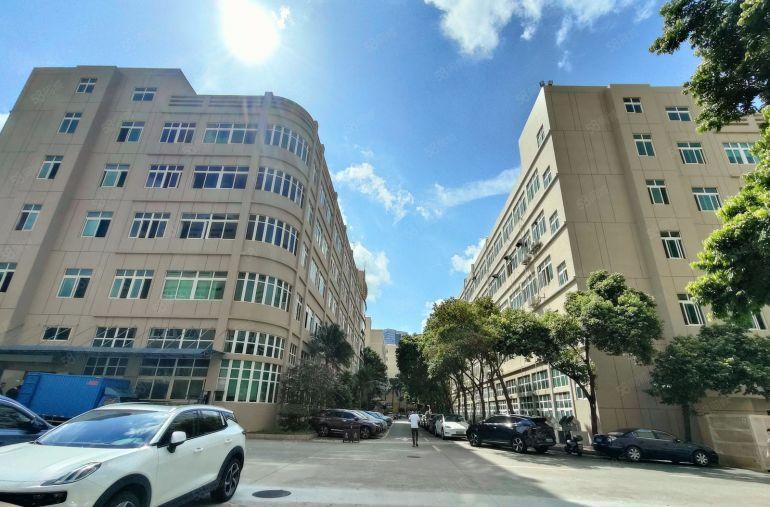 原房东无公摊！坂田高新园区楼上1000平厂房带装修出租