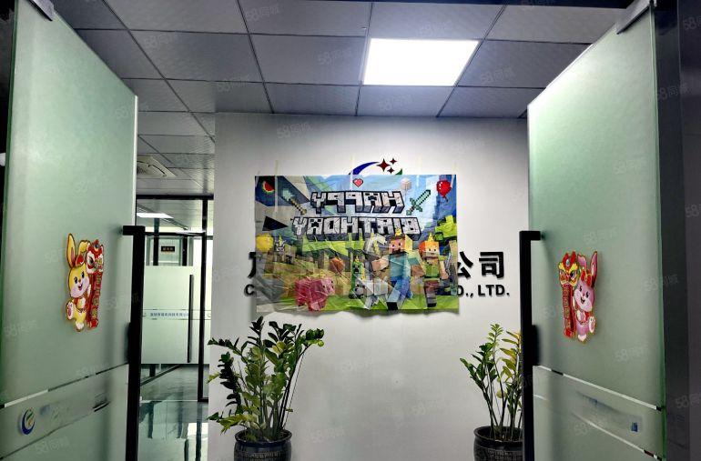 爱联地铁口附近电商园3楼500平方精装修办公室厂房仓库可分租