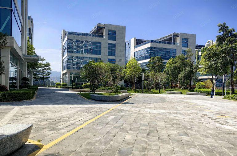 宝龙地铁口原房东红本独栋1500平方精装修办公室厂房大小可分