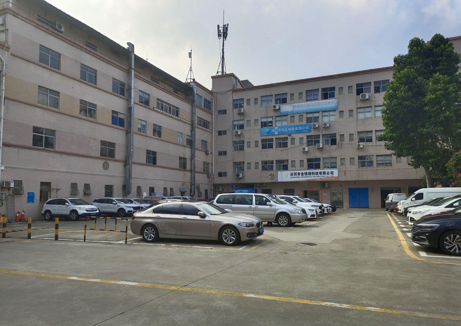 原房东！坂田1万平独院，带装修可分租，独栋厂房仓库低价出租