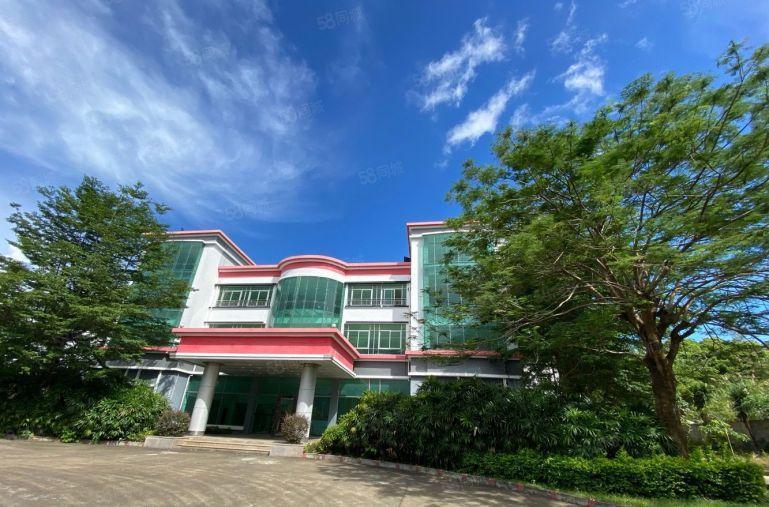 龙岗宝龙地铁口独门独院红本面积16500平精装修办公厂房出租