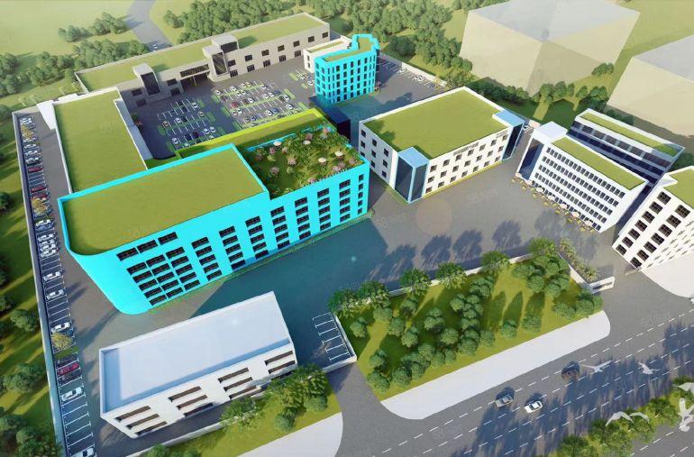 100平起分租，原房东新建工业园45000平5栋厂房出租