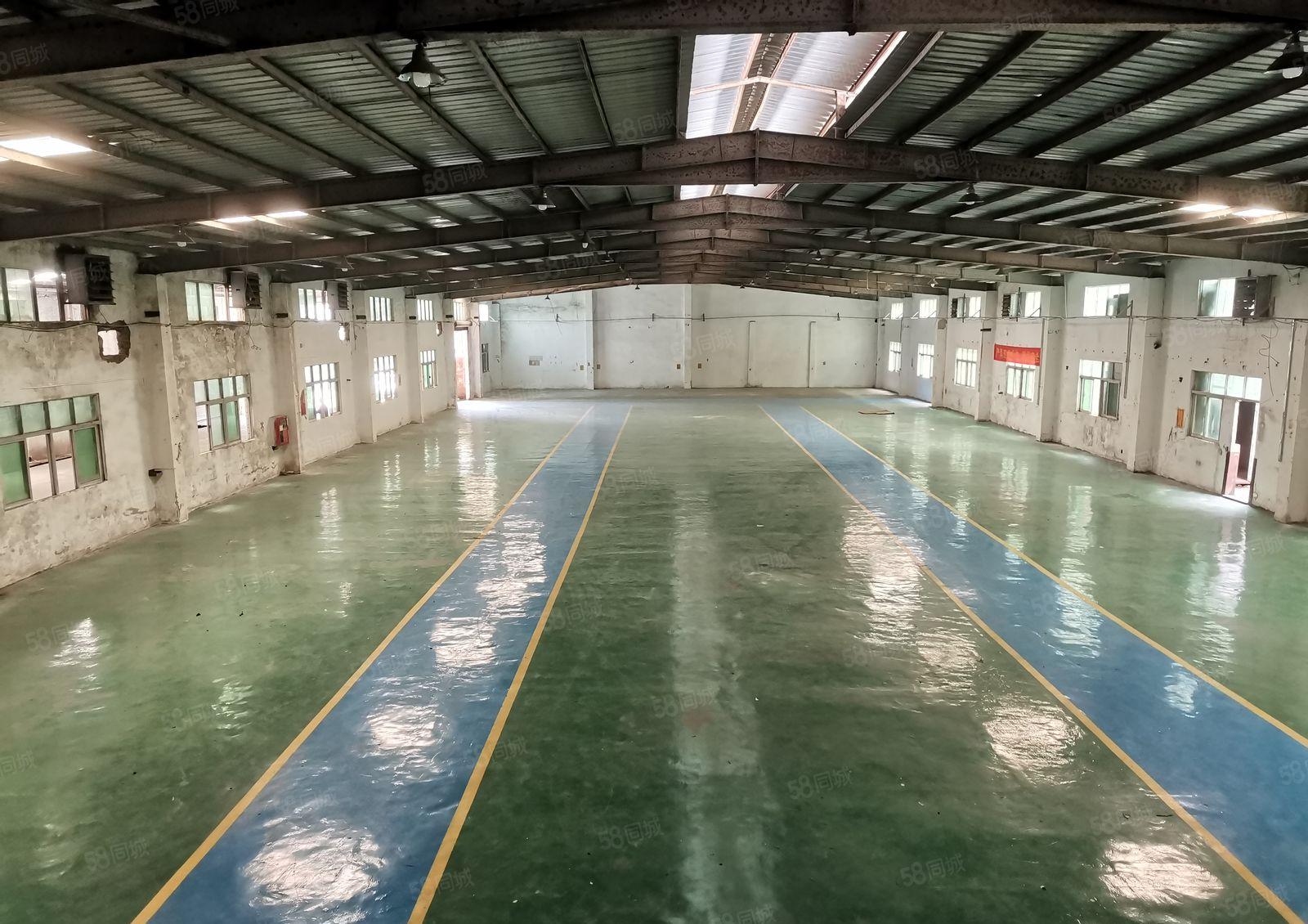 同乐工业区钢结构厂房仓库带装修2000平滴水8米空地大可分租
