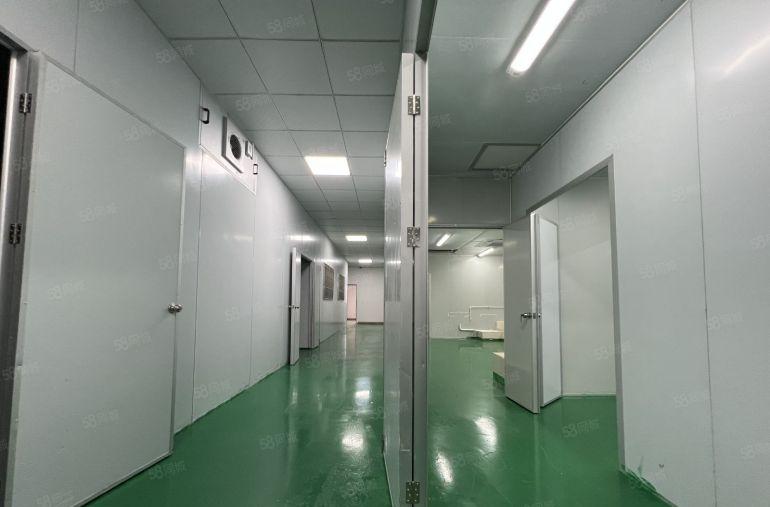 龙岗中心城工业园二楼无尘车间厂房750平出租带精装修办公室