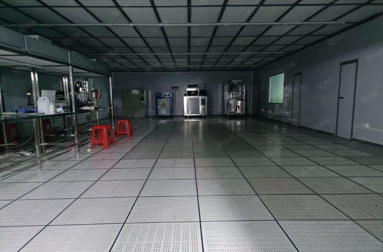 龙岗坪地坪东3楼带百级无尘车间1800平办公室现成可分租