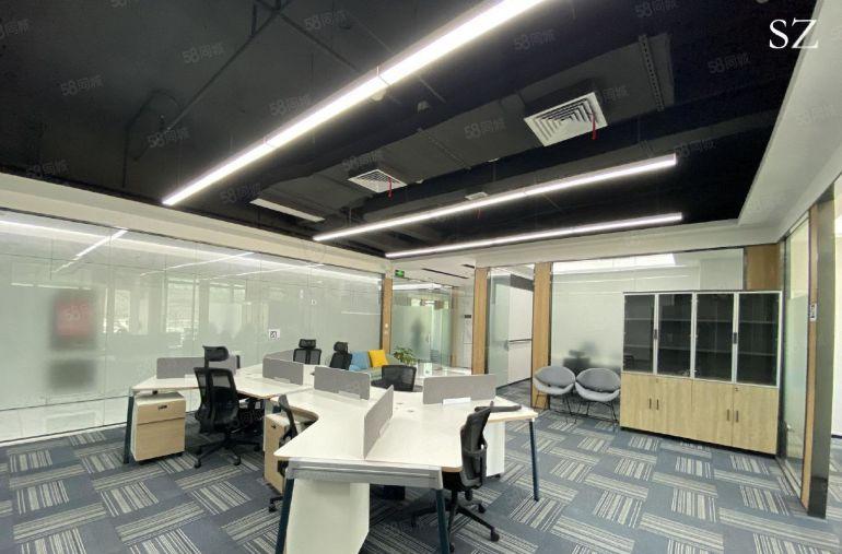 坂田天安云谷1加1格局128平精装甲级写字楼电商办公室出租