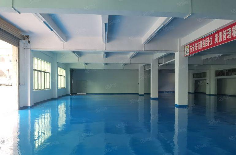 龙岗荷坳地铁口红本独院厂房仓库1200平出租带精装修易招工