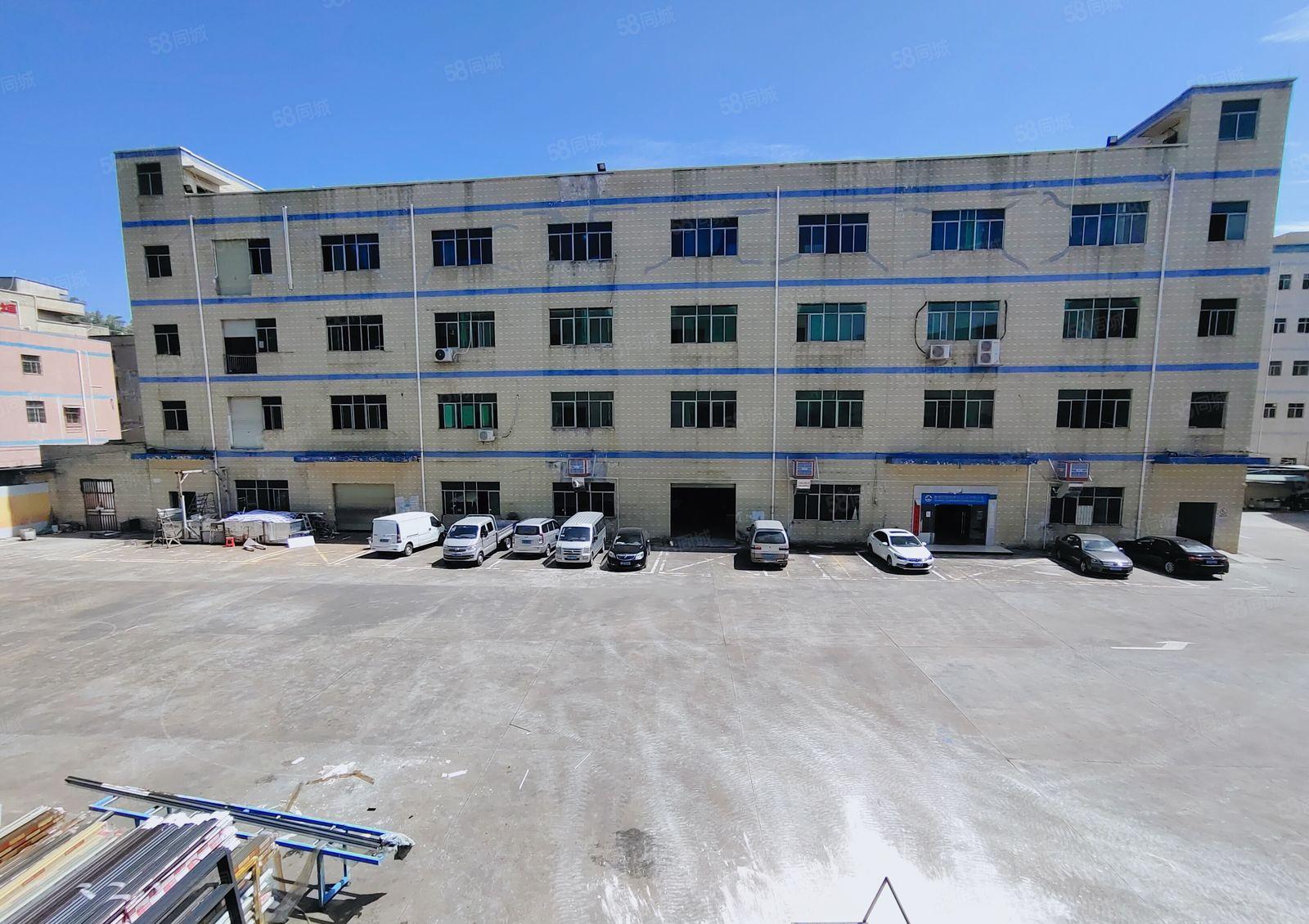 原房东龙岗新生楼上1480平厂房仓库出租无公摊可分租带地坪漆