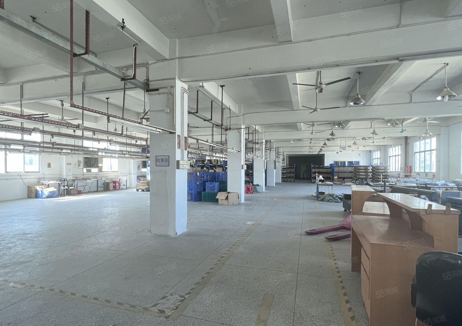 平湖上木古楼上1300平精装厂房出租交通便利带超大空地好停车