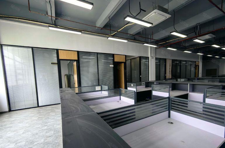 吉祥地铁口电商园2楼1000平方精装修办公室厂房仓库大小可分