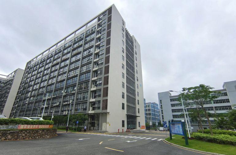 横岗六约大型科技园楼上2000平精装修办公仓库厂房出租可分租