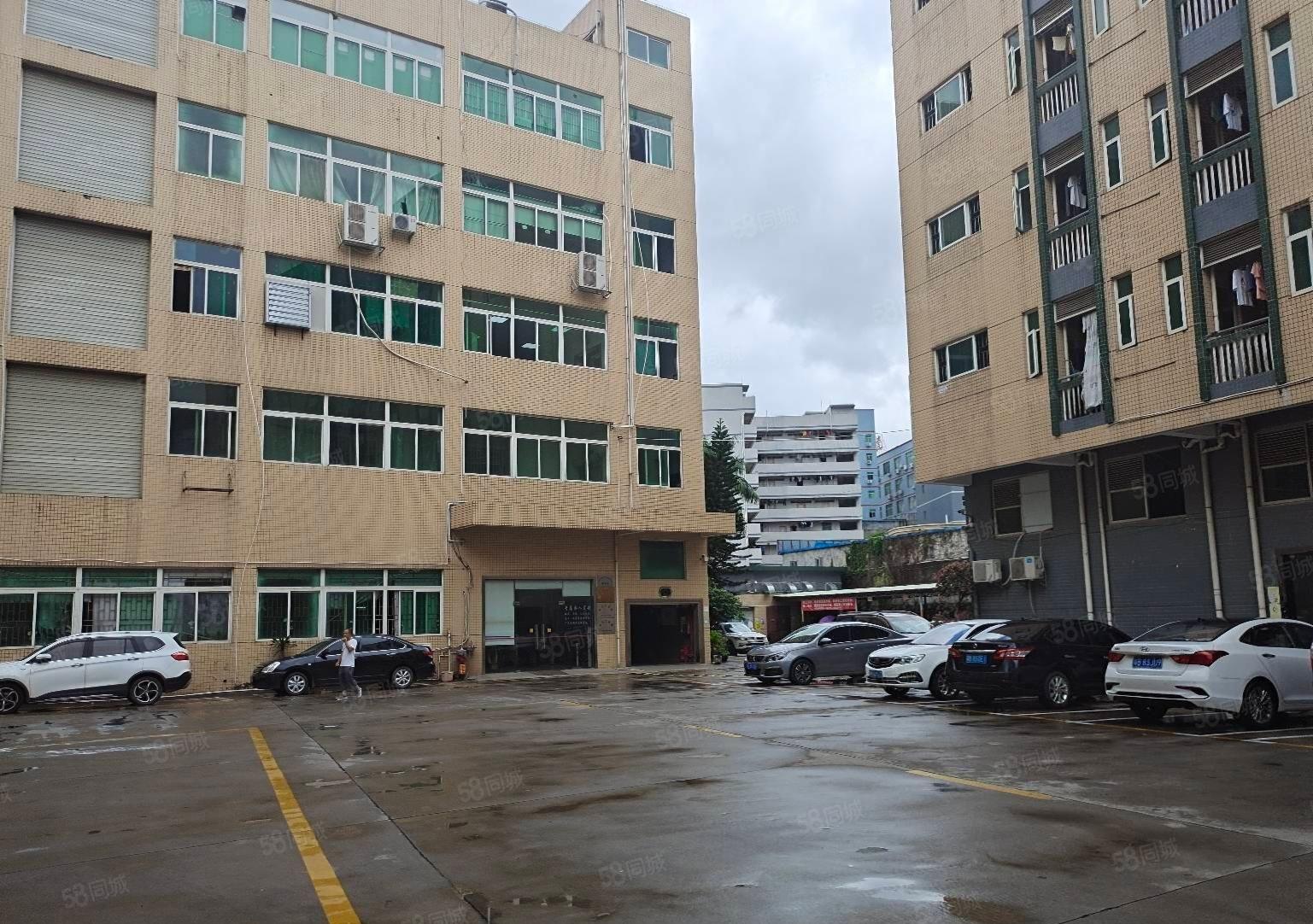 龙岗五联工业区1楼2楼整层1300平带装修厂房仓库出租可分租