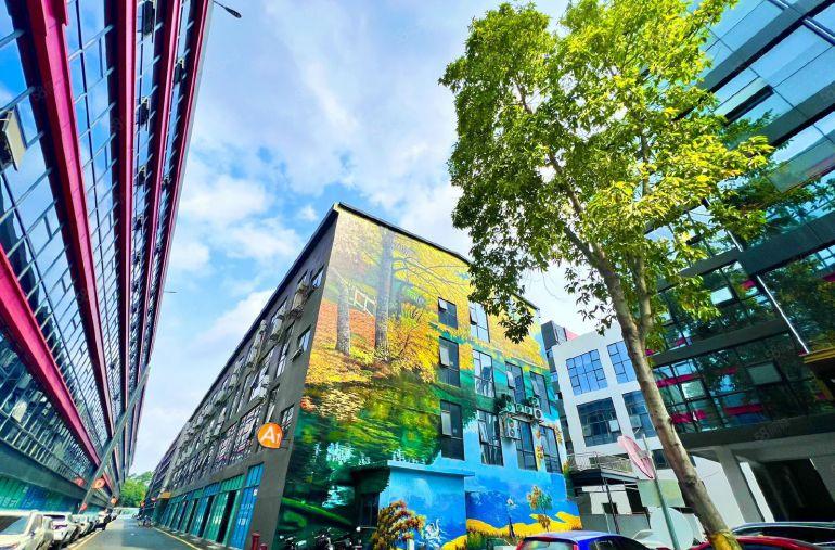 龙岗坂田街道享补贴花园办公园区精装办公室150平起租定制装修