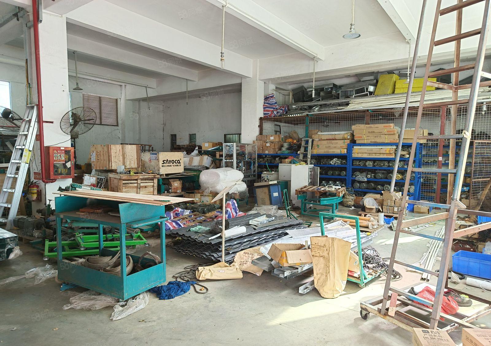 龙岗坪地新出一楼500平工业园原房东厂房仓库出租！