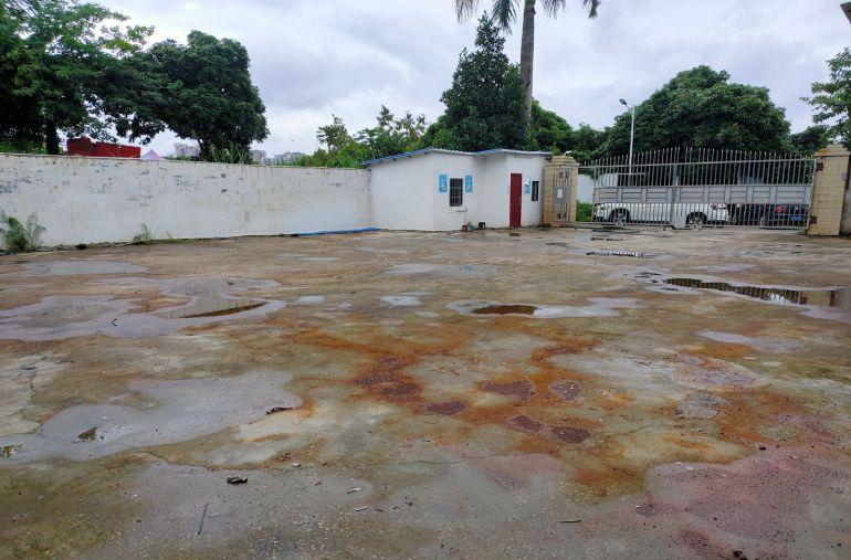 坪地原房东1500平独院钢构厂房出租仓库分租 铁皮房空地大