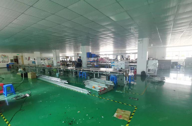 龙岗五联外环高速口原房东工业园新出一楼二楼1800平厂房出租