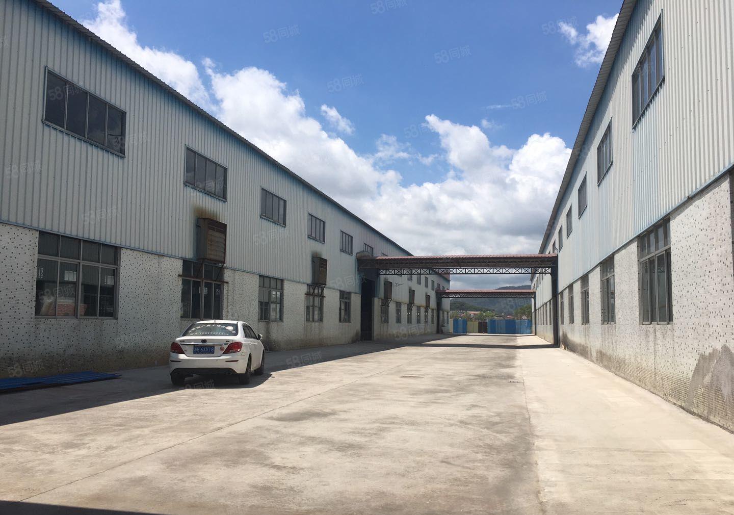 龙岗龙腾工业园单一层钢构滴水10米1800平厂房出租 进拖头