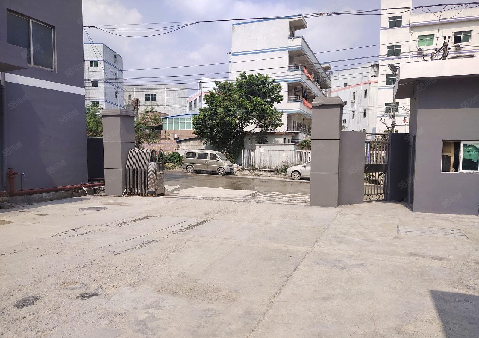 横岗六约工业区独院一楼2千平红本标准仓库厂房出租可分租空地大