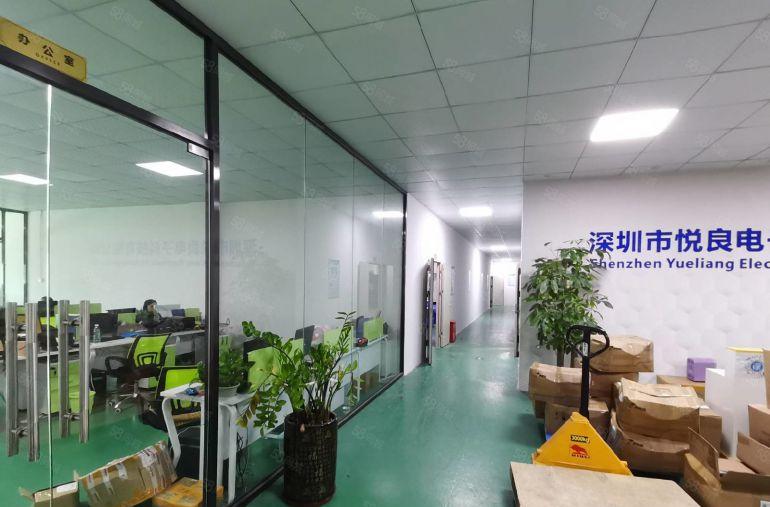 15元起租龙岗五联外环高速口工业园一楼二楼1900平厂房出租