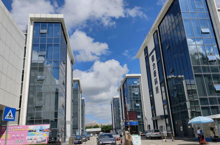 横岗地铁站附近原房东楼上500带精装修办公室平方厂房仓库出租