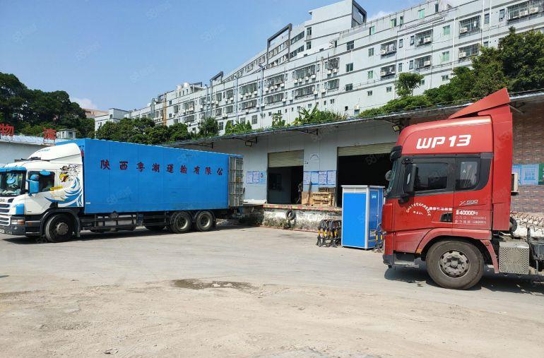 坂田地铁口附近1000平高台物流仓库出租可分租 有港码空地大