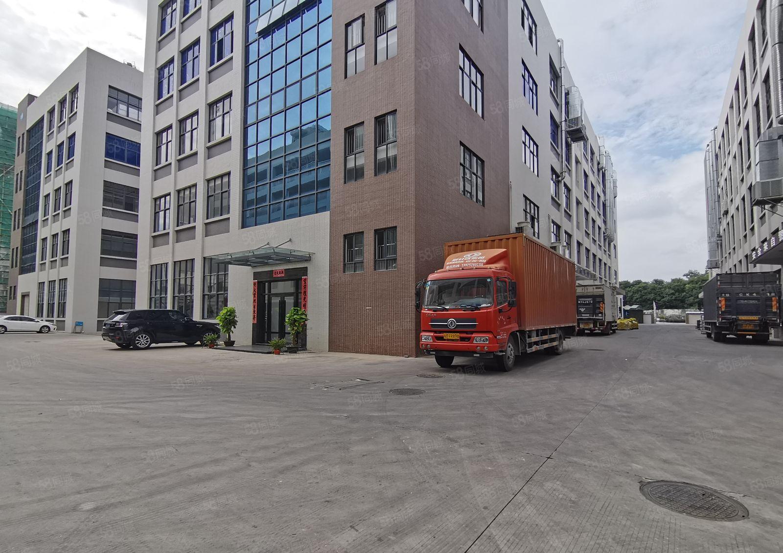 原房东！龙岗南联1万平独院，带装修分租，独栋厂房仓库低价出租