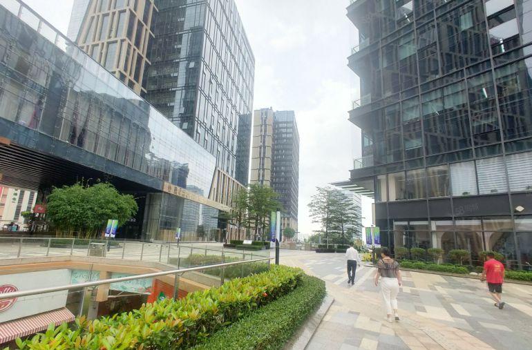 布吉李郎开发商整层1000平精装办公仓库出租