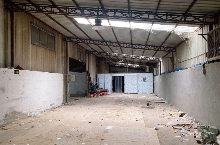 靠山边单层钢构560平出租