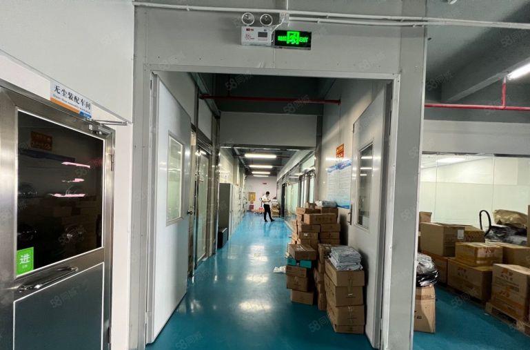 布吉李朗原房东直租精装修整层1500平方厂房仓库出租。