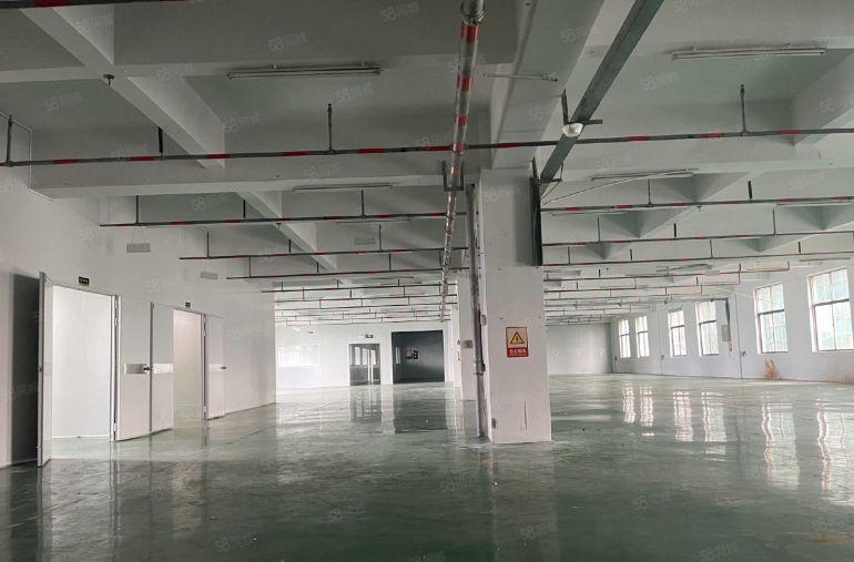 南岭工业区现成装修厂房100平起租 业主已隔好各面积段