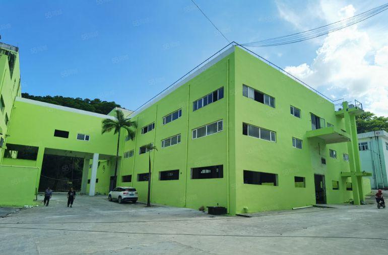 布吉原房东独栋厂房出租1500平方，零公摊可分租一楼层高6米